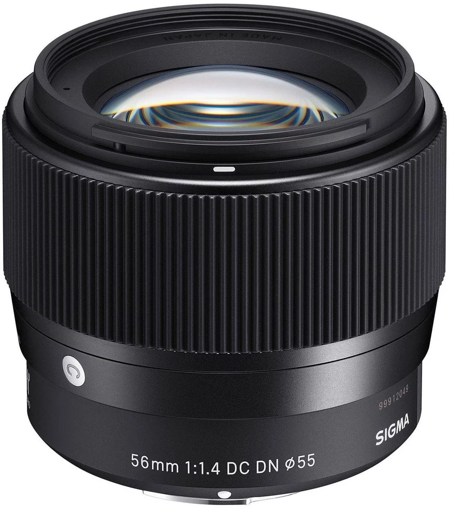 SIGMA 56mm 1,4 DC DN Sony-E Objektiv – Kompaktes Tele-Objektiv