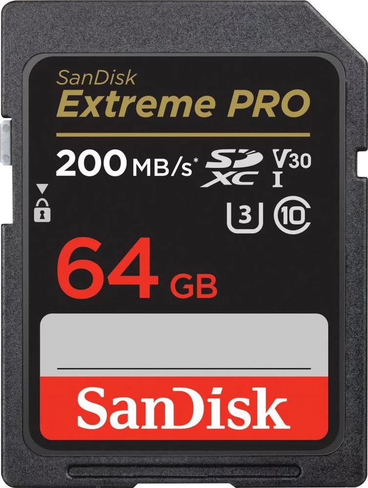 SANDISK Extreme PRO SDXC™-UHS-I 64 GB Speicherkarte