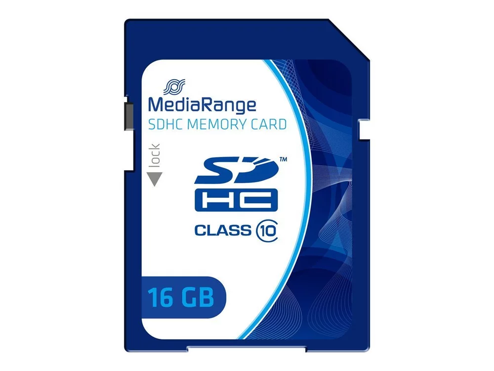MEDIARANGE SDHC 16GB Micro SD-Karte Class 10
