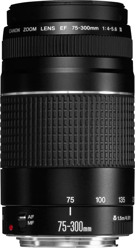 Canon EF 75-300mm f/4-5.6 III Zoomobjektiv für EOS Kameras
