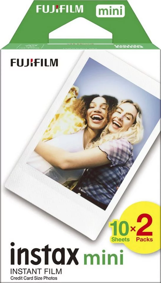 FUJIFILM Instax Mini Film Doppelpack - 20 Aufnahmen