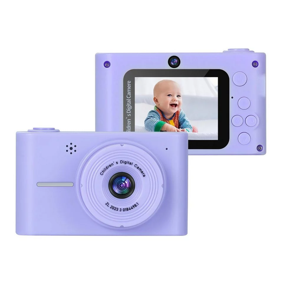 COONOOR Kinderkamera 1080P HD mit 32GB-Karte und 8X Digitalzoom