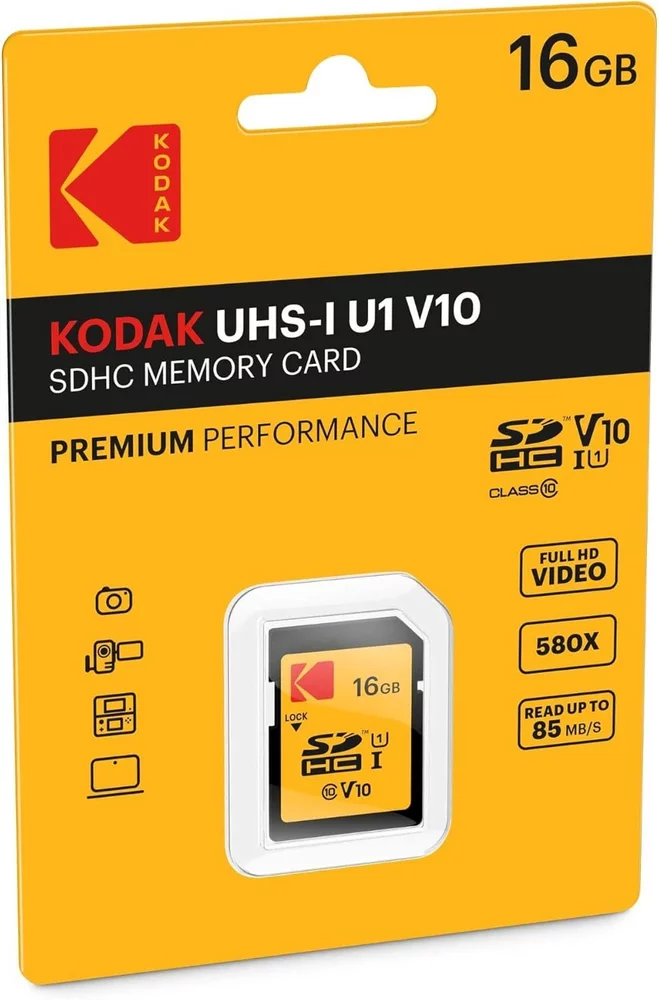 Kodak 16 GB SD-Karte Premium Performance
