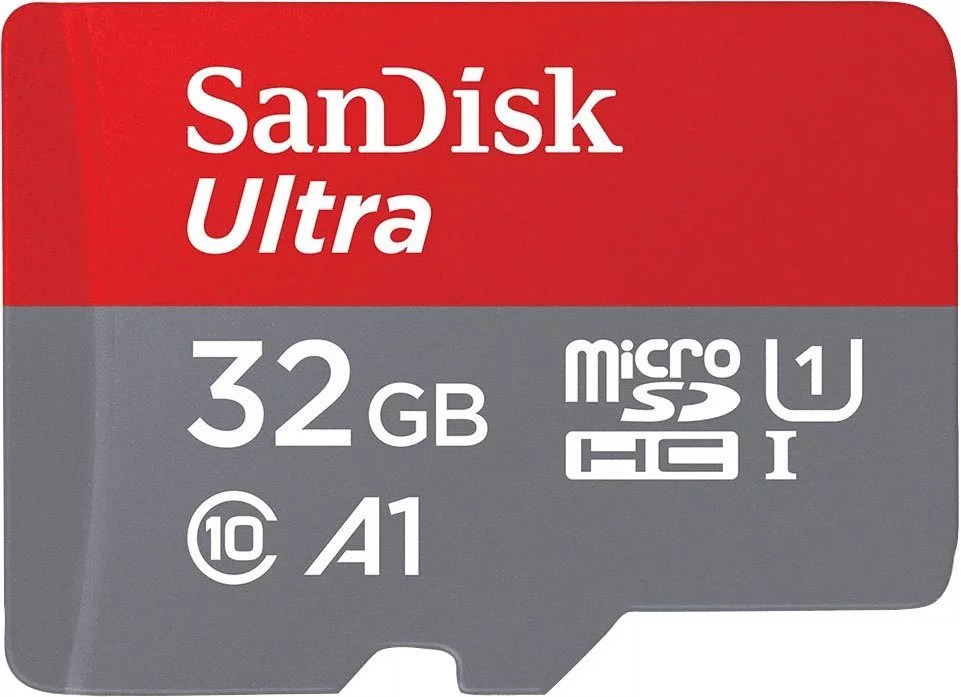 SANDISK microSDHC Ultra 32GB (A1/UHS-I) Speicherkarte + Adapter