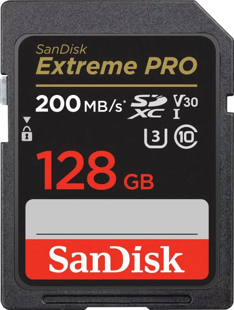 SanDisk Extreme PRO SDXC UHS-I 128 GB Speicherkarte