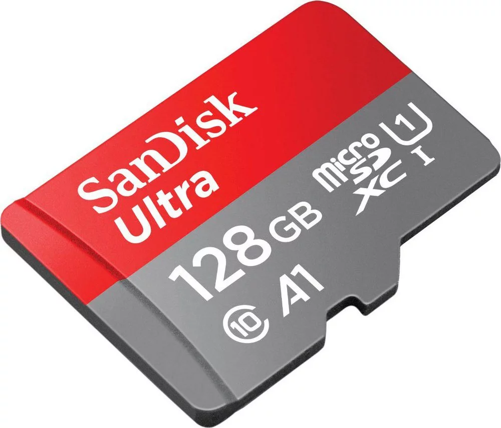SanDisk Ultra microSDXC Speicherkarte 128 GB, Class 10