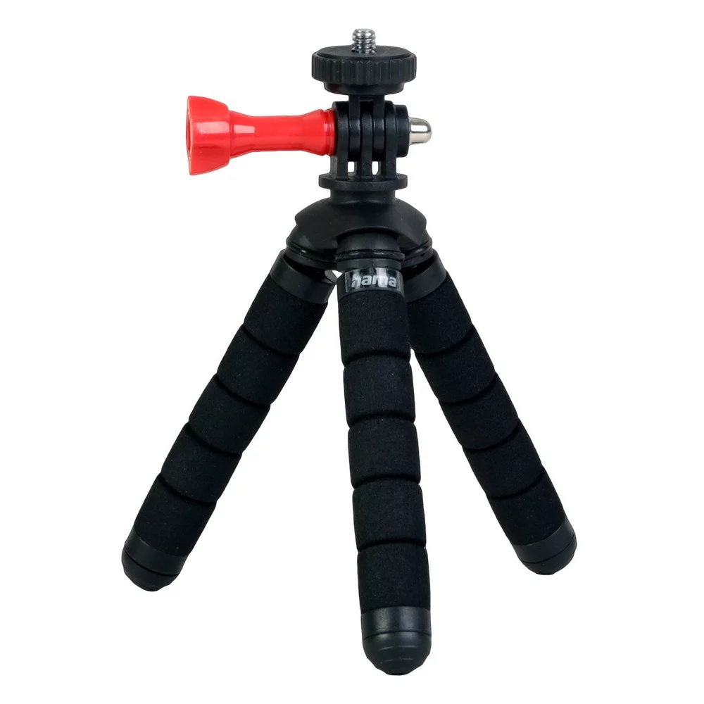 HAMA Flex Flexibles Mini-Stativ 14cm Tripod Schwarz