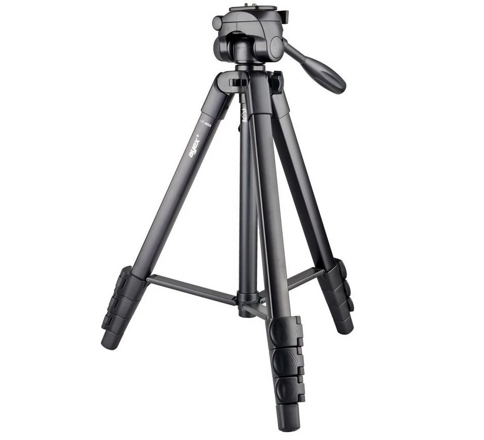 ayex LT-463 Foto-/Videostativ, 3-Wege-Panoramakopf, Höhe 163cm