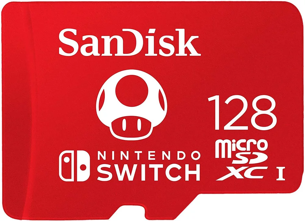 SanDisk MicroSD Karte 128GB für Nintendo Switch