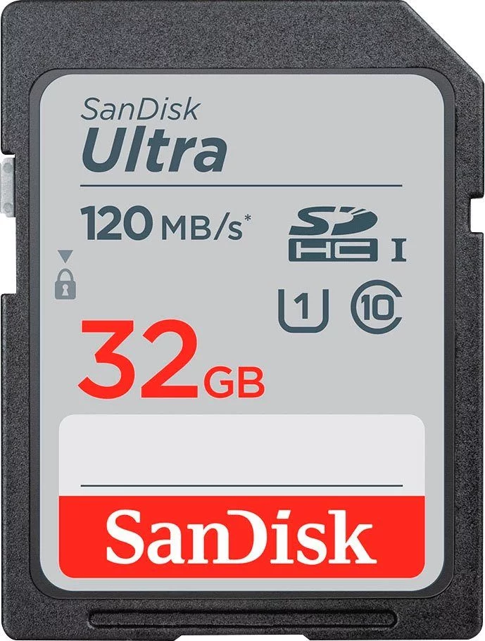 SanDisk Ultra® SDHC™ UHS-I 32 GB Speicherkarte, Class 10