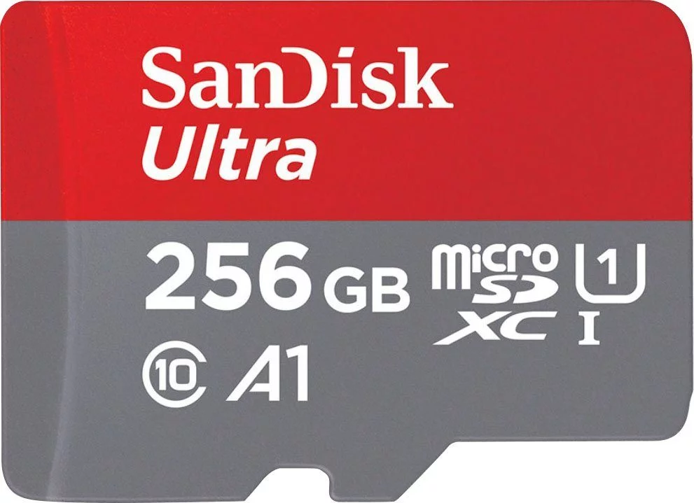 SanDisk Ultra microSDXC Speicherkarte 256 GB, Class 10