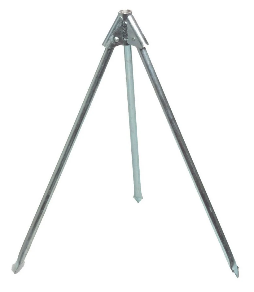 BEVO Dreibeinstativ, Stahl, 1/2" Innengewinde, Höhe 40 cm