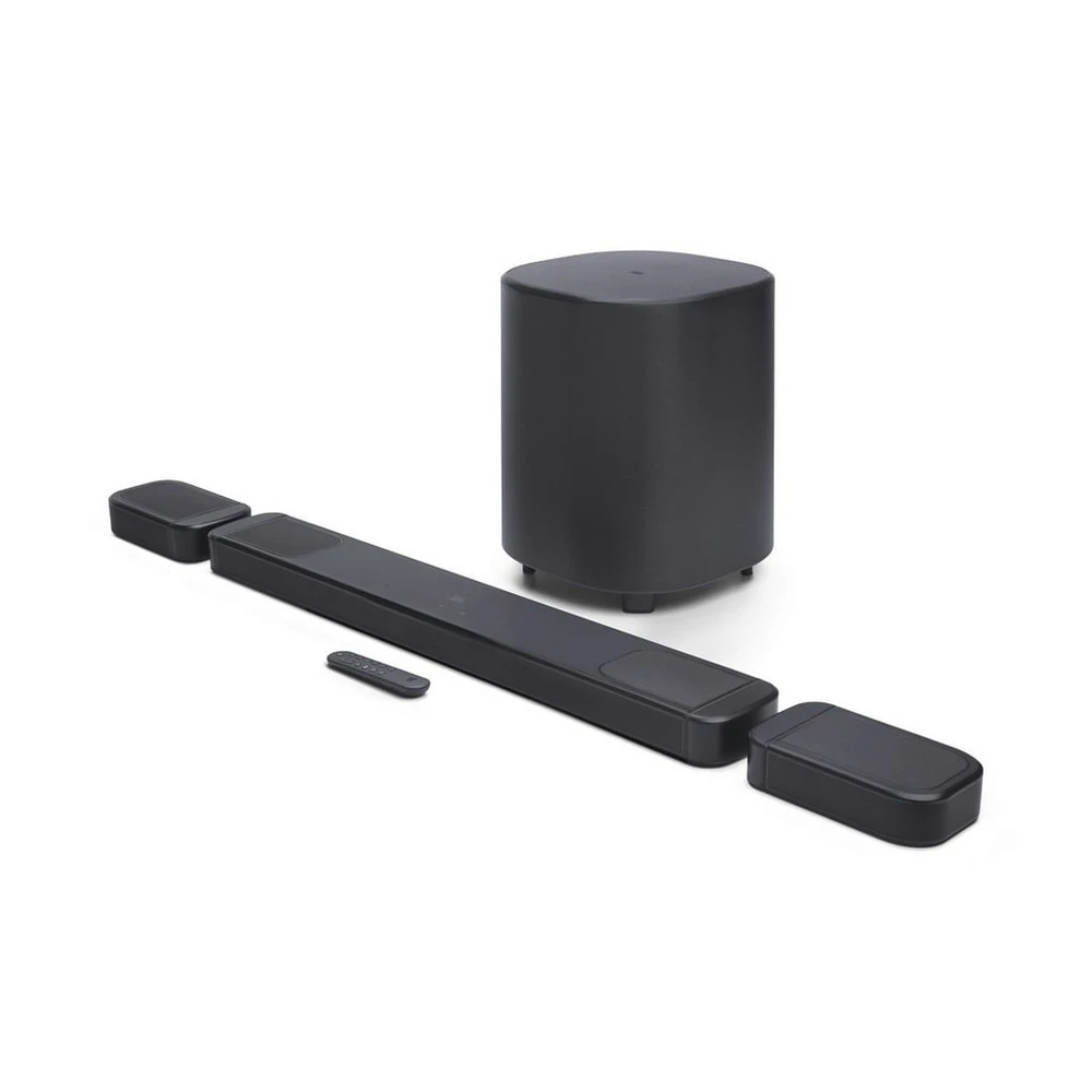JBL Bar 1000 MK2 Soundbar, Bluetooth, WLAN, 960W, Schwarz