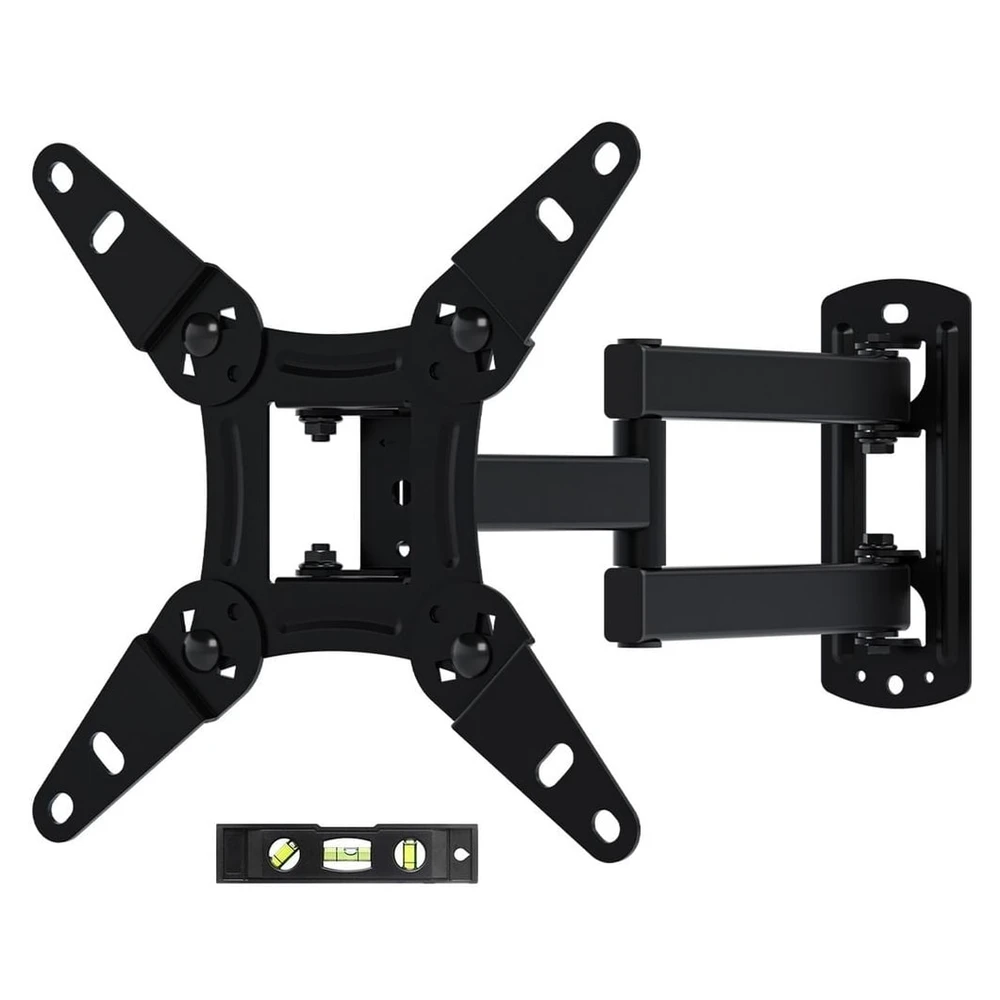 AURONIC AU3137 TV-Halterung, 13-42 Zoll, 360° Rotation, Schwarz