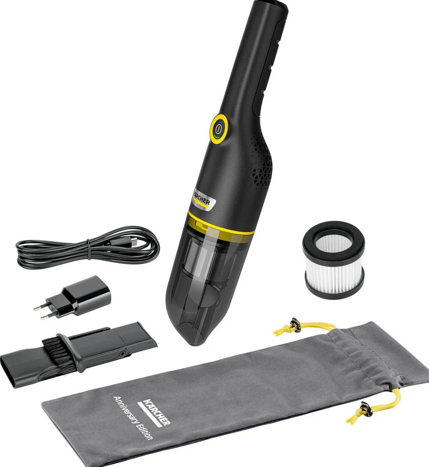 KÄRCHER Akku-Handstaubsauger CVH Anniversary Edition, 20 Min Laufzeit, USB-C