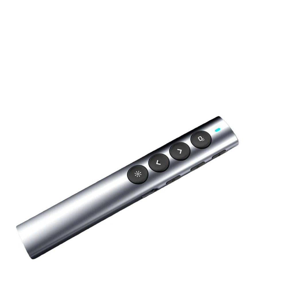 DARMLINK 2.4G Laserpointer, USB-C, Roter/Grüner Laser, Aluminiumgehäuse