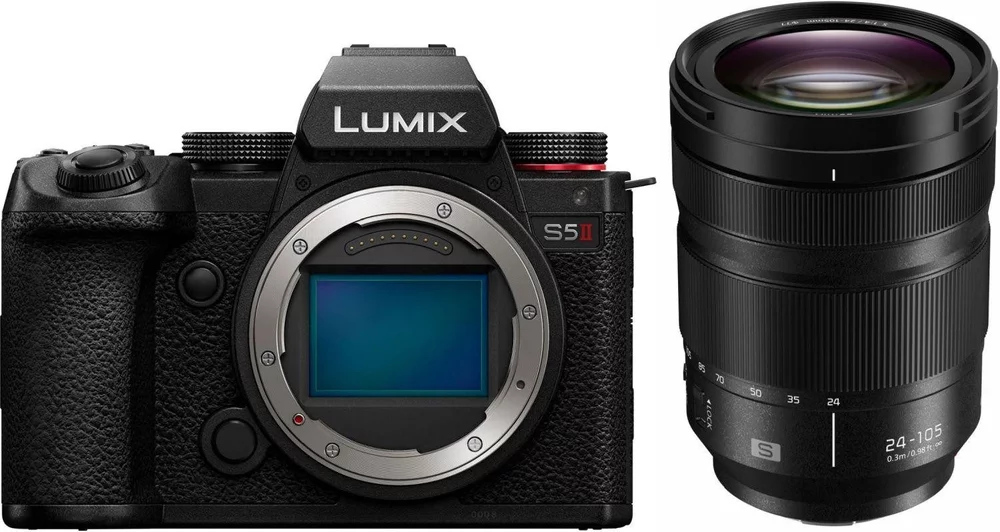 PANASONIC DC-S5 II + Lumix S 24-105 f4 Systemkamera Set