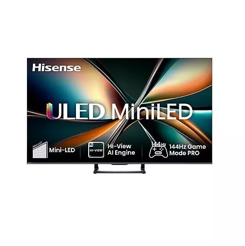 HISENSE ULED 55U7Q Mini LED TV, 55 Zoll, UHD 4K, SMART TV