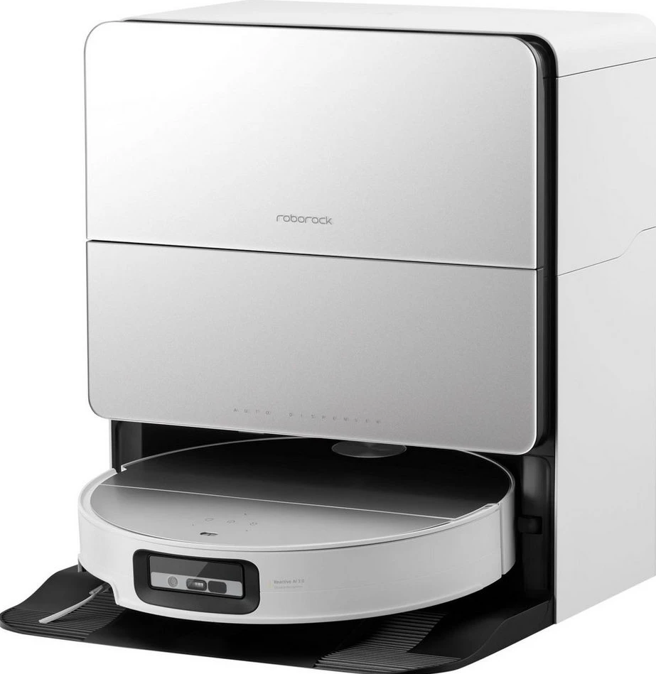 Roborock Saros 10 Saugroboter, Schwarz, 7,98cm, Wischfunktion