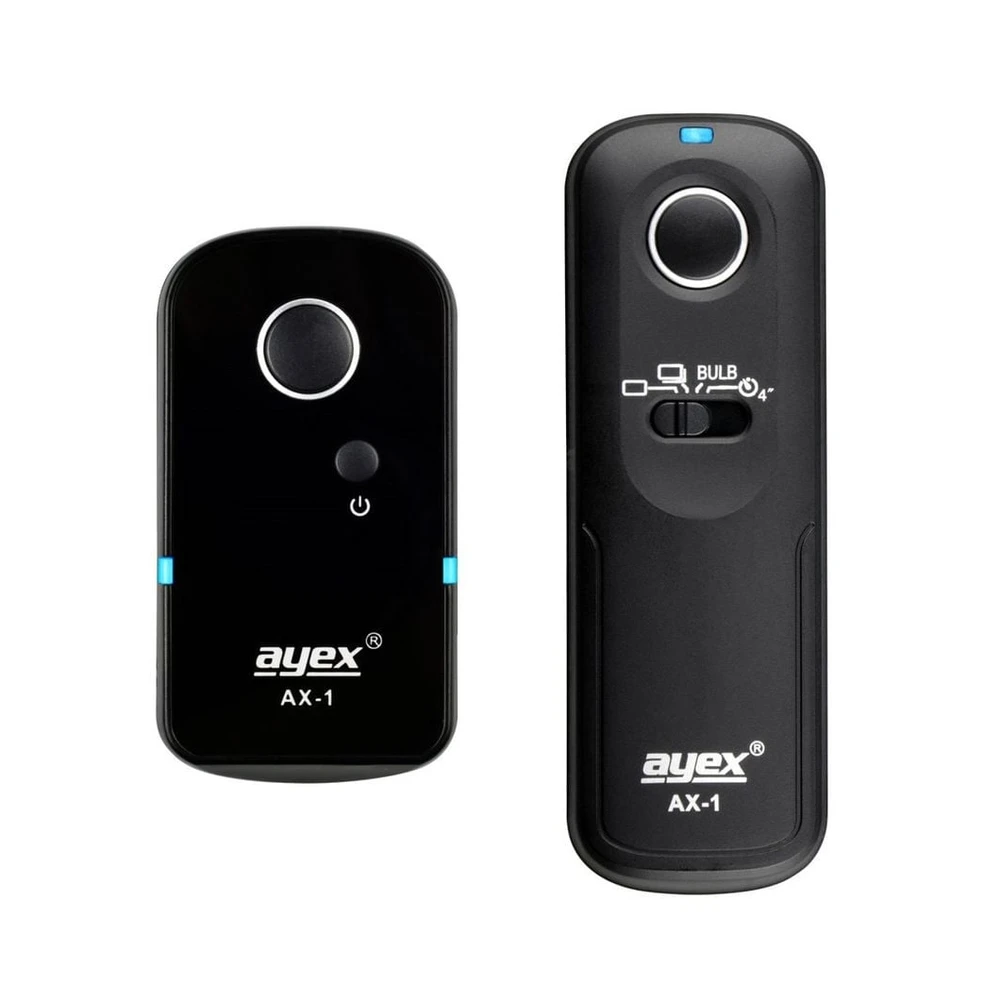 AYEX AX-5 Fernauslöser, 3,5mm, Schwarz, 100m Reichweite