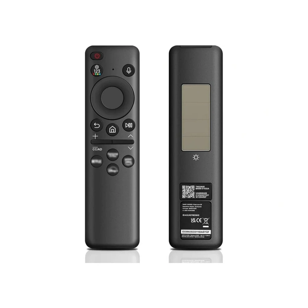 CRRYNUO BN59-01432A Solarbetriebene Sprachfernbedienung für Samsung Smart TV