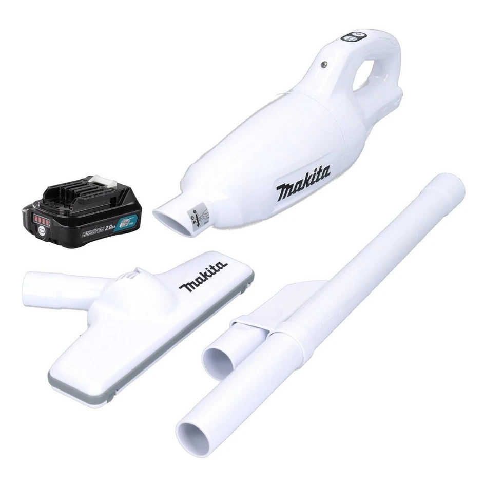 Makita Akku-Handstaubsauger CL 108 FDAW, 12V, 0,6L, inkl. 1x Akku 2,0 Ah