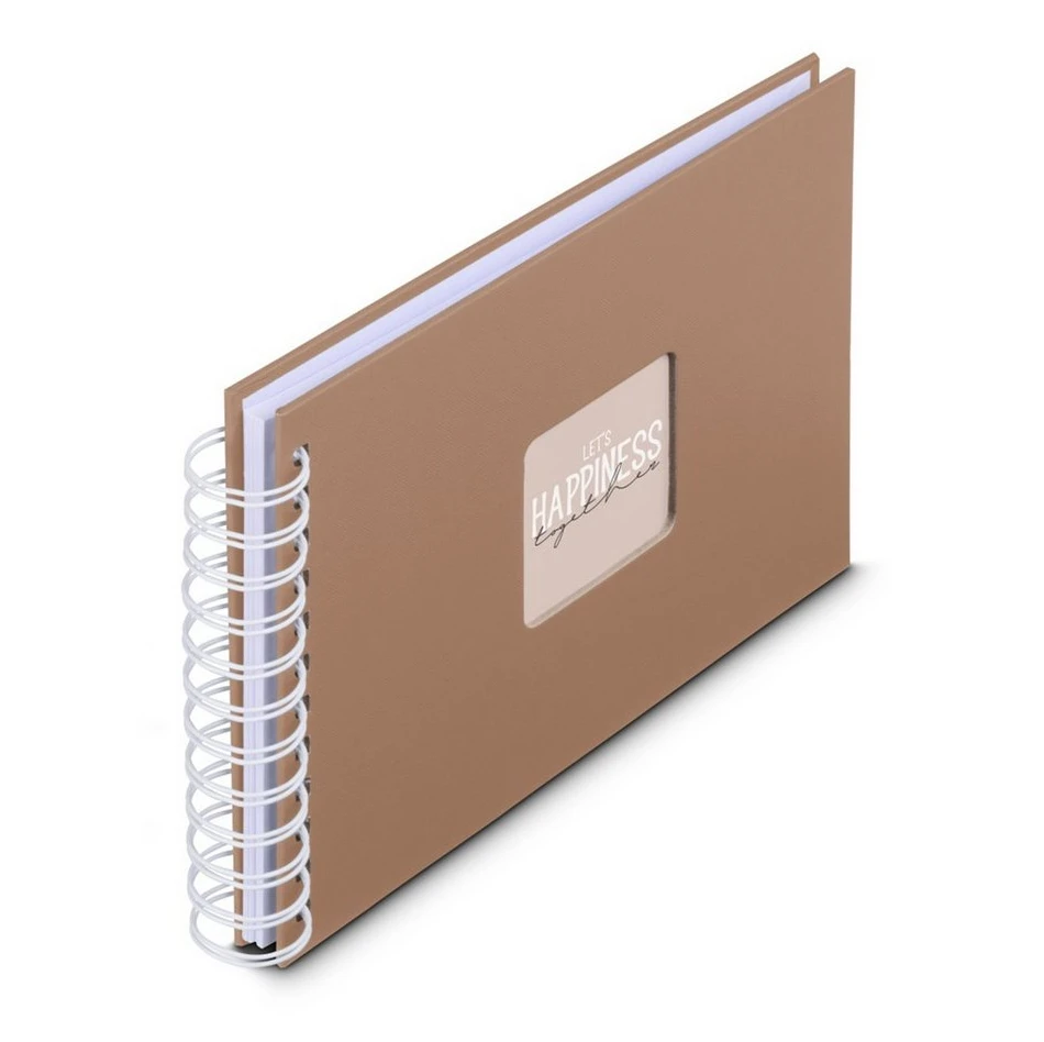 HAMA Fotoalbum Fine Art, 24x17 cm, 50 weiße Seiten, Mousse