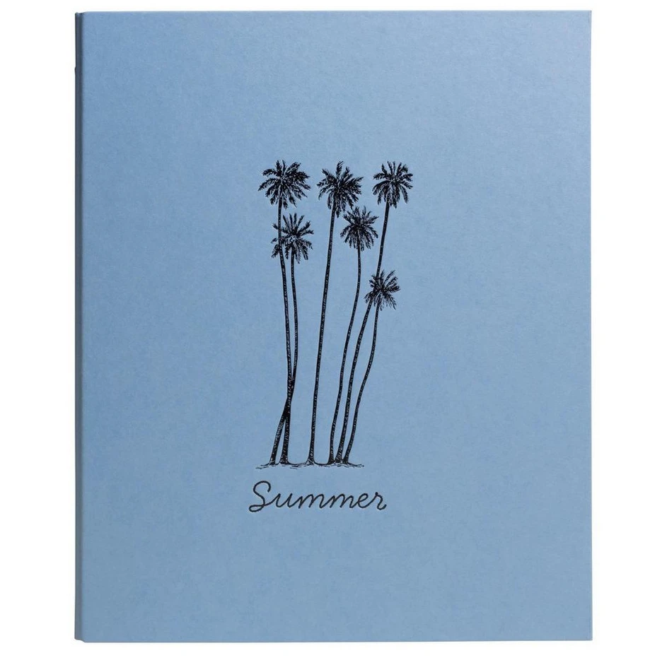 EXACOMPTA Fotoalbum A4, 60 Seiten, Eisblau, Summertime 17045E