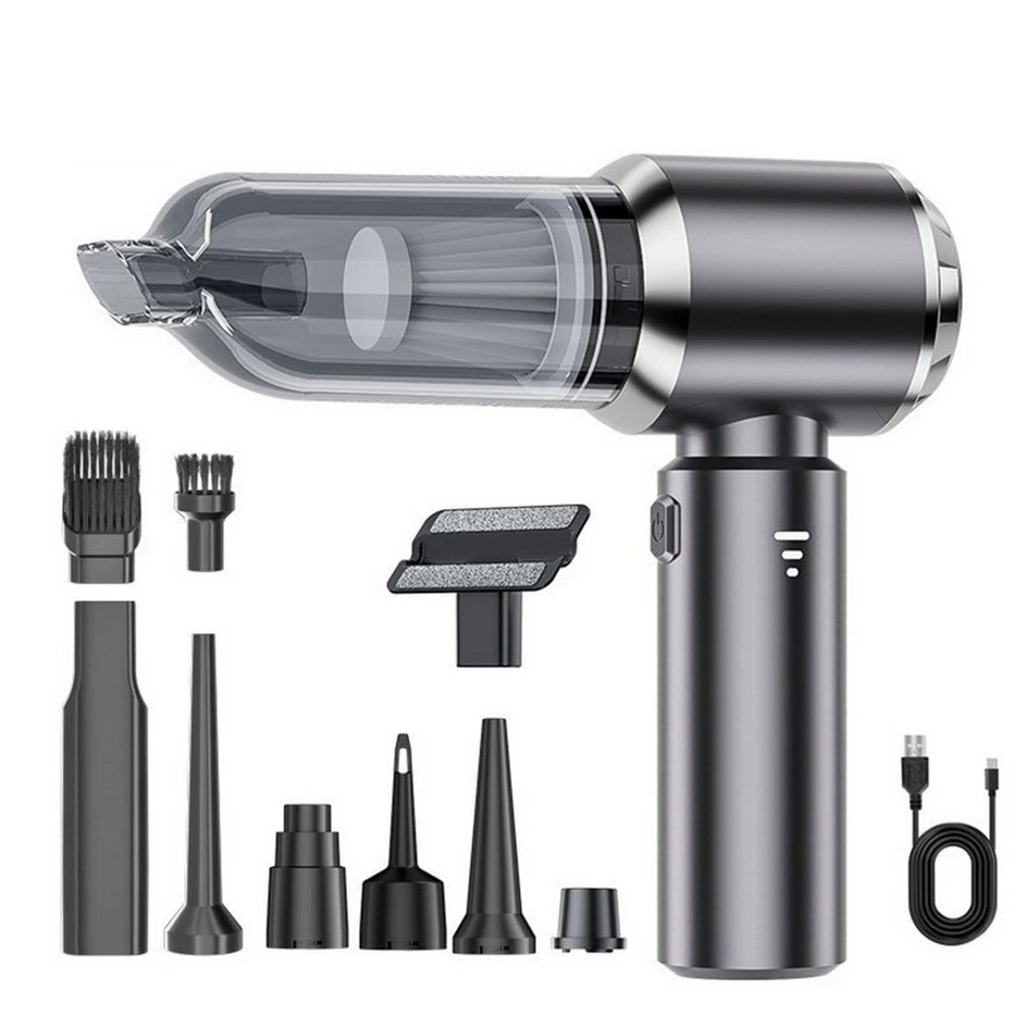 NOVZEP Akku-Handstaubsauger, 21000Pa, Tragbar, Leistungsanzeige, 13 Zubehör